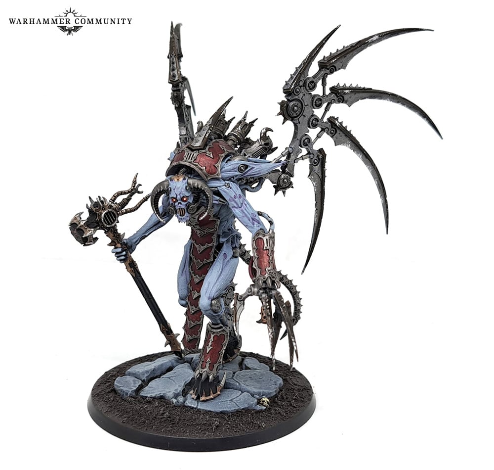Figurine Warhammer 40K – Chaos Demons Vashtorr The Arkifane – Peinte Par Pro – Occasion