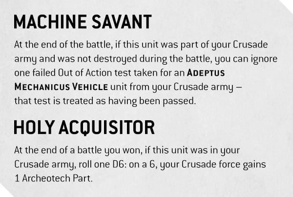 Recover Troves of Powerful Archeotech With Codex: Adeptus Mechanicus ...